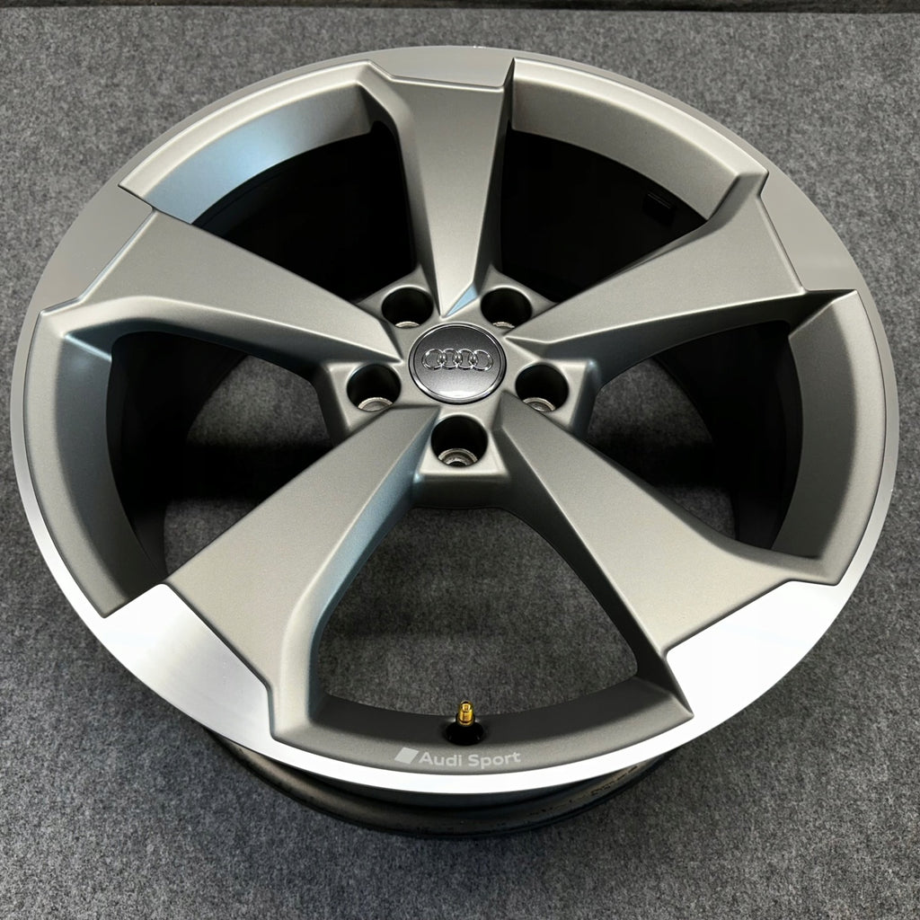 1x Alufelge 19 Zoll 8.5" 5x112 40ET Glanz Silber 8W0601025CG Audi A4 B9 FEL1838959656wa