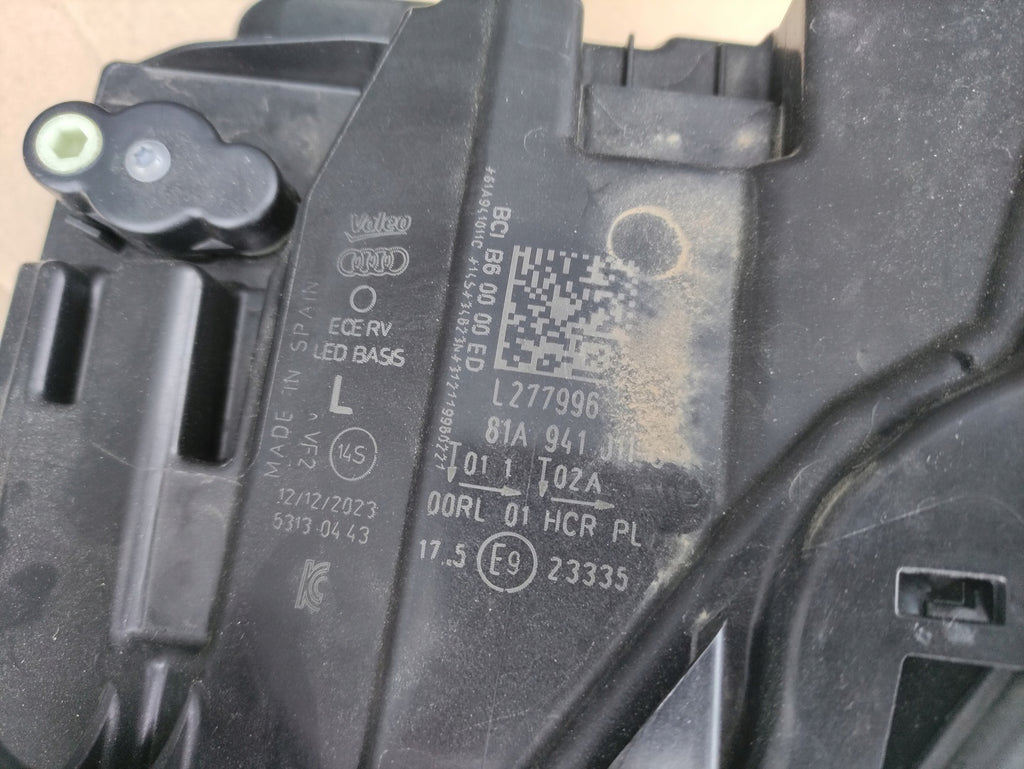 Frontscheinwerfer Audi Q2 81A941011C 81A941012C LED Links Scheinwerfer Headlight SCH2224693382lg