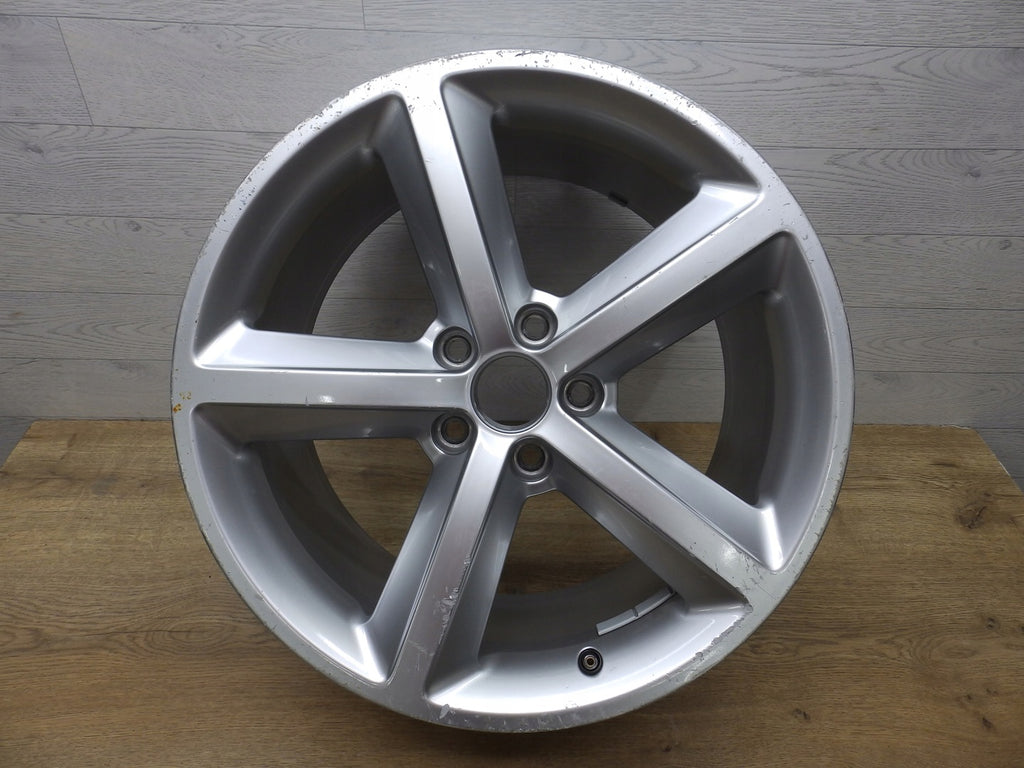 1x Alufelge 18 Zoll 9.0" 5x112 52ET Glanz Silber 8J0601025 Audi Tt Rim Wheel