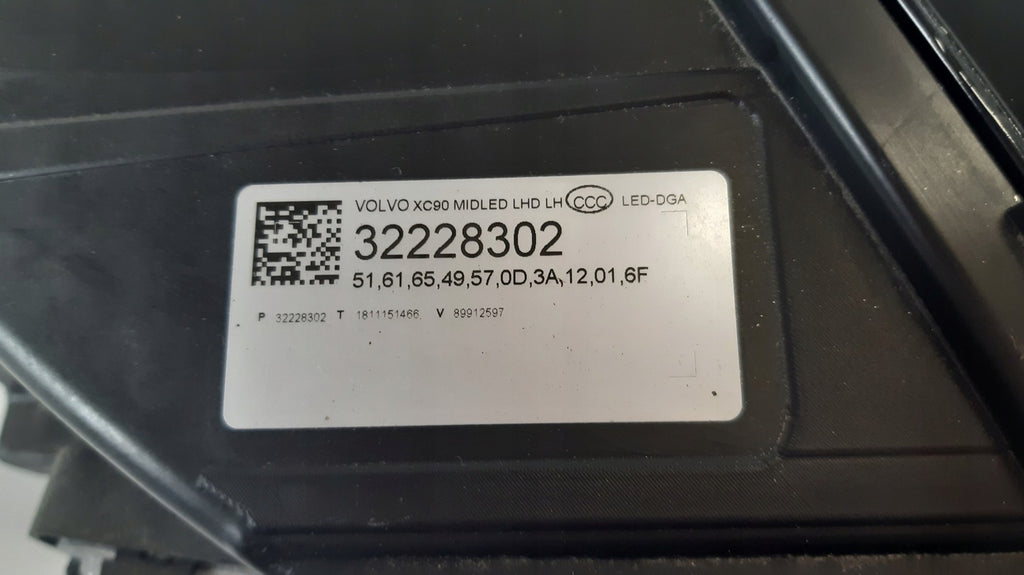 Frontscheinwerfer Volvo Xc90 II 32228302 LED Links Scheinwerfer Headlight