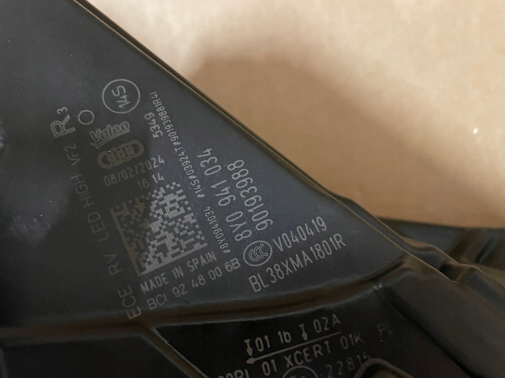 Frontscheinwerfer Audi A3 8Y0941034 Full LED Rechts Scheinwerfer Headlight