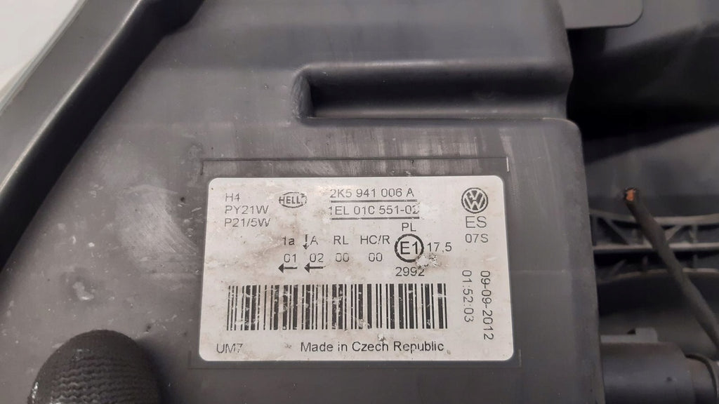 Frontscheinwerfer VW Caddy 2K5941006A Rechts Scheinwerfer Headlight SCH8329568560wc