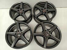Laden Sie das Bild in den Galerie-Viewer, 4x Alufelge 17 Zoll 8.0" 5x112 48ET Schwarz Audi I Rim Wheel FEL2406279908ie