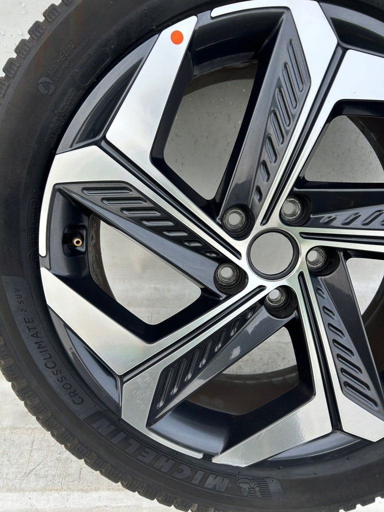 1x Alufelge 19 Zoll 7.5" 5x114.3 51ET Glanz 52910N7500 Hyundai Tucson Rim Wheel FEL9445398525xt