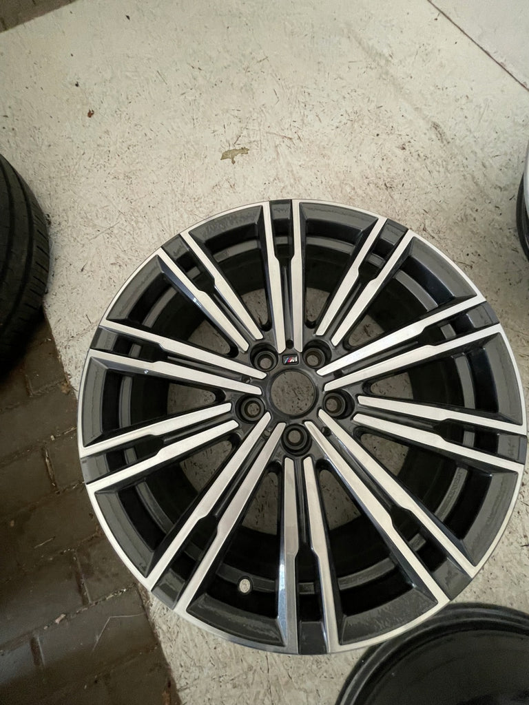 4x Alufelge 18 Zoll 8.5" 5x112 40ET Glanz Schwarz 8089891 BMW 3 G21 G20 Mg FEL1337556495ow