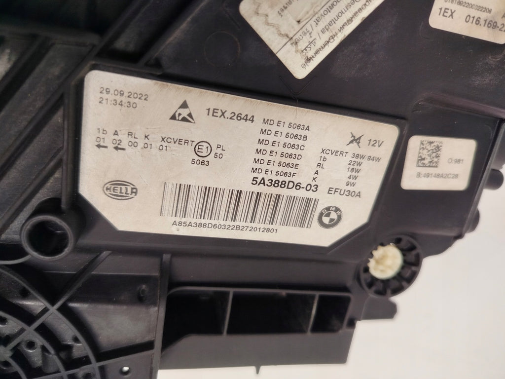 Frontscheinwerfer BMW G30 5A388D6-03 Laser Rechts Scheinwerfer Headlight SCH5211615742ye