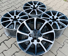 Load image into Gallery viewer, 4x Alufelge 16 Zoll 7.5" 5x112 45ET Glanz Audi Rim Wheel FEL6141395736cf