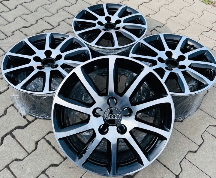 4x Alufelge 16 Zoll 7.5" 5x112 45ET Audi Rim Wheel FEL6141395736cf
