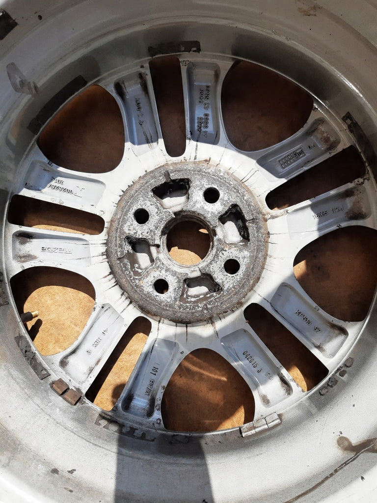 1x Alufelge 16 Zoll 5.5" 5x114.3 Mazda Rim Wheel