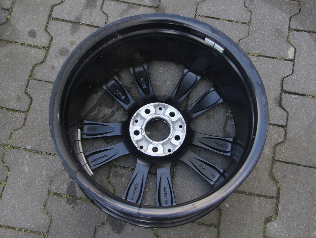 1x Alufelge 17 Zoll 7.5" 5x112 52 5ET A2464010602 Mercedes-Benz Rim Wheel
