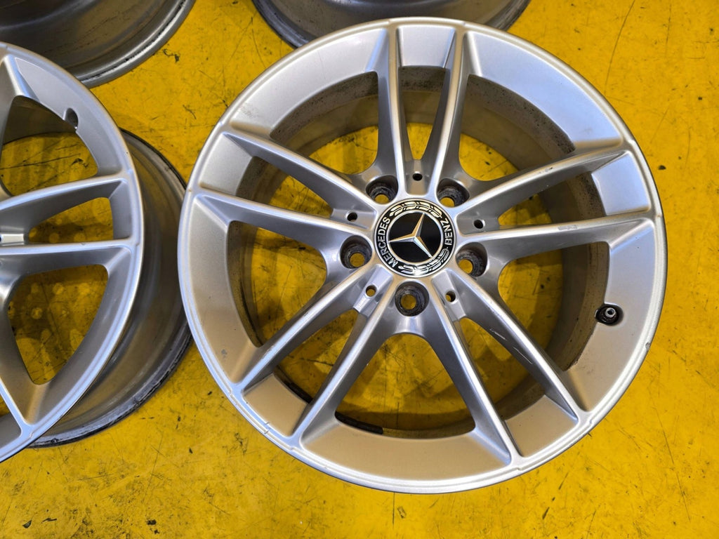 4x Alufelge 16 Zoll 6.5" 5x112 44ET Glanz Silber A1774010100 Mercedes-Benz W177 FEL5404264174yv