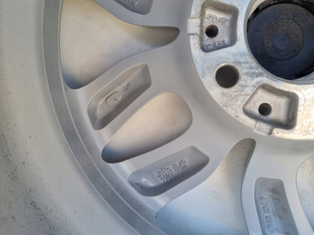4x Alufelge 17 Zoll 7.5" 5x120 32ET Glanz Silber 6787576 BMW F25 Rim Wheel FEL2589935839hg