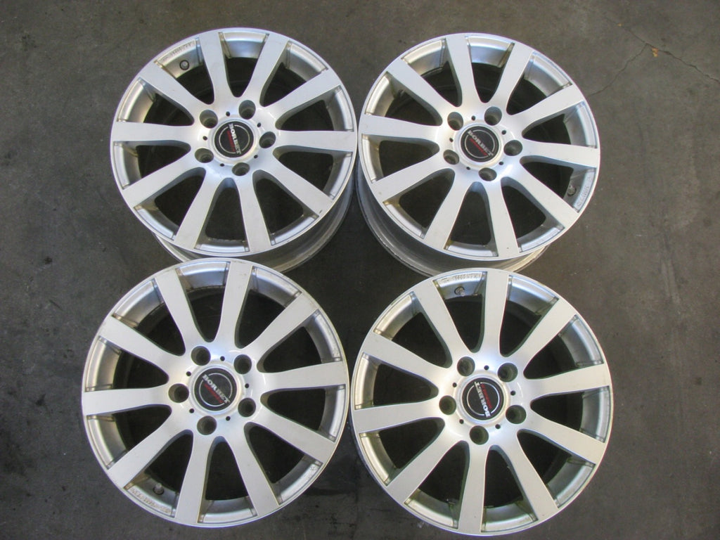 4x Alufelge 17 Zoll 7.5" 5x130 50ET Schwarz KBA50025 Rim Wheel FEL6160043017kj