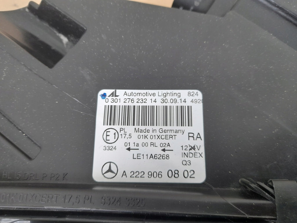 Frontscheinwerfer Mercedes-Benz W222 A2229060802 LED Rechts oder Links