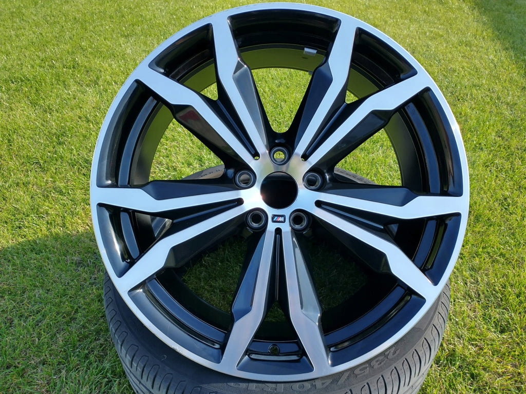 1x Alufelge 20 Zoll 8.0" 5x112 50ET Glanz Schwarz 8008622 BMW X2 F39 Rim Wheel FEL7401686604nk