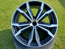 Load image into Gallery viewer, 1x Alufelge 20 Zoll 8.0" 5x112 50ET Glanz Schwarz 8008622 BMW X2 F39 Rim Wheel FEL7401686604nk