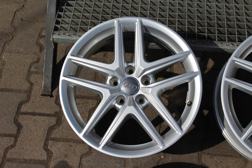 4x Alufelge 17 Zoll 6.5" 5x112 28ET Glanz Silber 8W9601025D Audi A4 Allroad B9 FEL4808650283gi