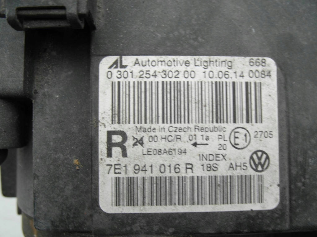 Frontscheinwerfer VW T5 7E1941016R Rechts Scheinwerfer Headlight SCH8096096557xk
