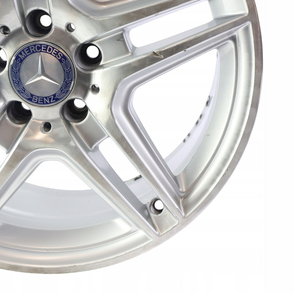 1x Alufelge 18 Zoll 8.5" 5x112 A2124013602 Mercedes-Benz W212 Rim Wheel FEL7268764814tc