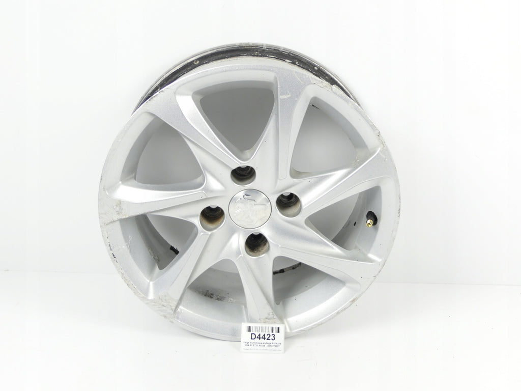 1x Alufelge 15 Zoll 6.0" 4x108 9673773577 Peugeot 208 I Rim Wheel FEL3991903556yn