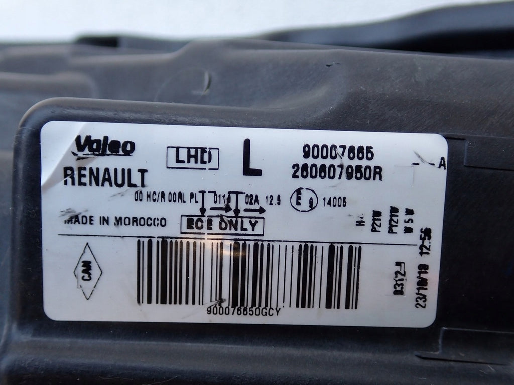 Frontscheinwerfer Dacia Dokker 260607950R Links Scheinwerfer Headlight