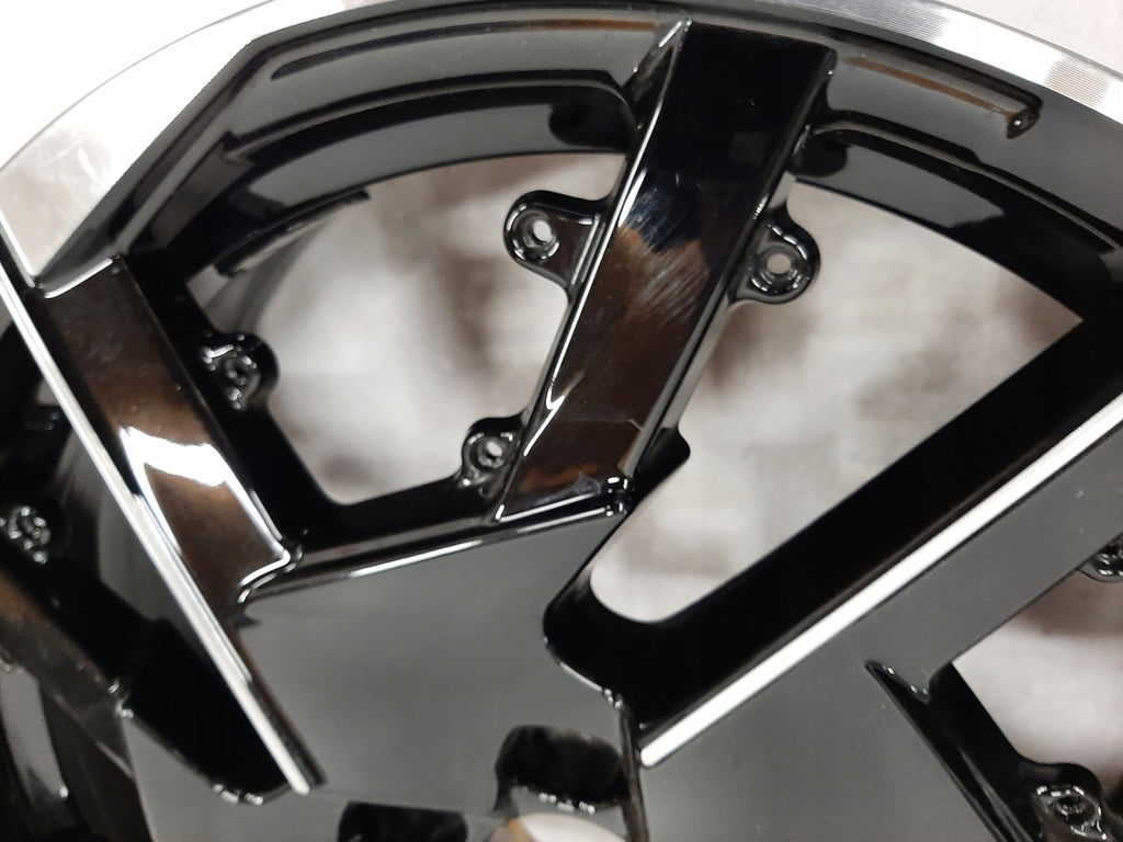 1x Alufelge 19 Zoll 7.0" 5x108 41ET Glanz Schwarz 9839945680 Peugeot Rim Wheel FEL4795386293az