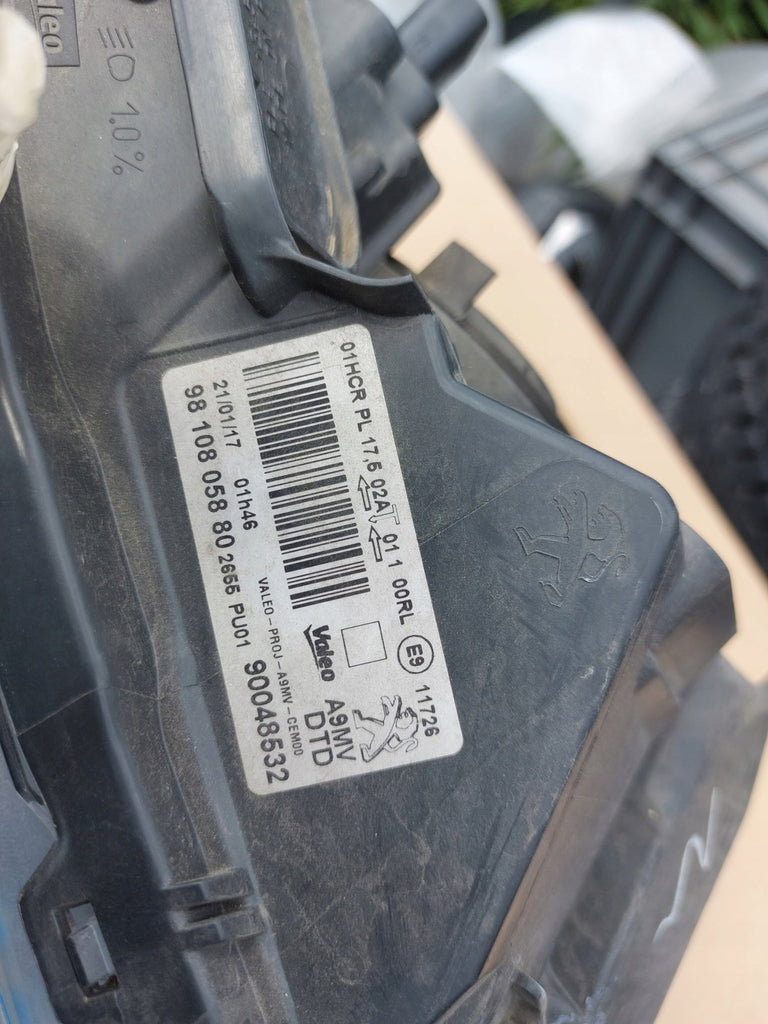 Frontscheinwerfer Peugeot 208 I 9810805880 Rechts Scheinwerfer Headlight SCH4166748751jb