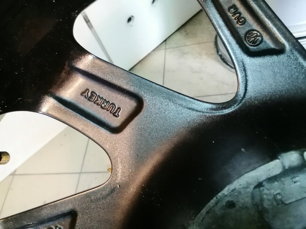 1x Alufelge 15 Zoll 6.0" 5x100 40ET Glanz Graphit 6C0601025N Mg Polo Rim Wheel FEL4101454328hj