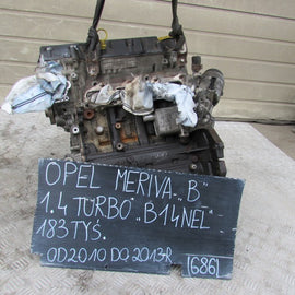 Motor Opel Meriva B B14NEL 1.4 120PS 88kW 183TKm Benzin Engine Komplett MOT2407181938uq