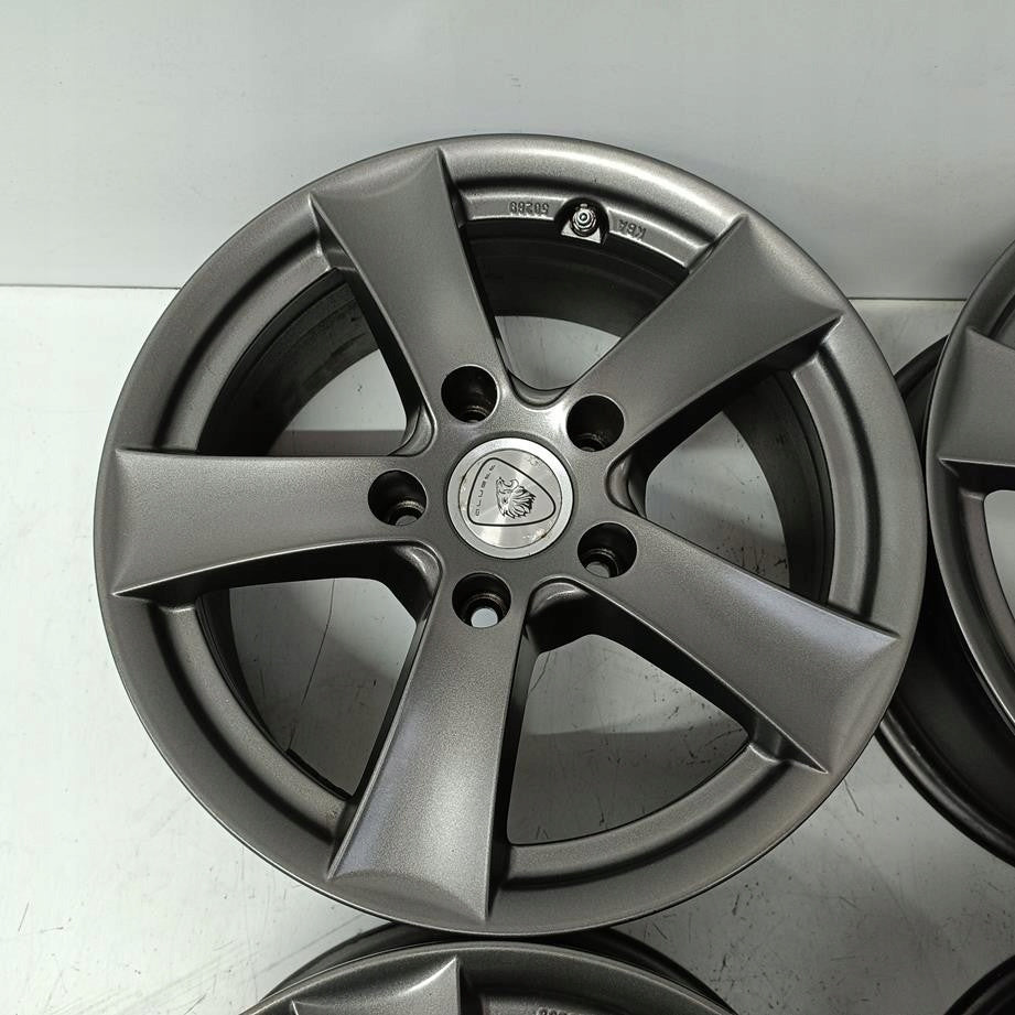 4x Alufelge 16 Zoll 7.0" 5x120 35ET Glanz Grau BMW E91 E90 Rim Wheel FEL3128787265zw