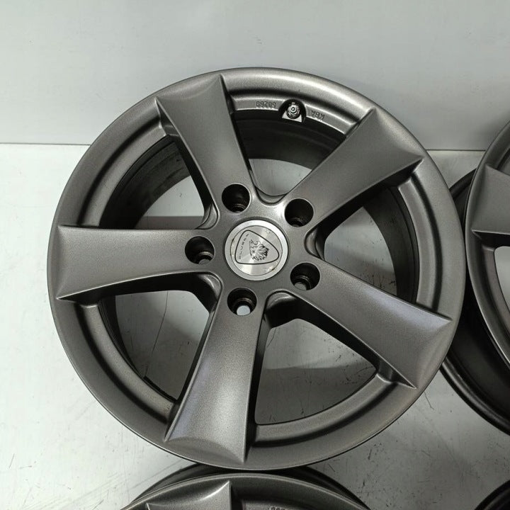 4x Alufelge 16 Zoll 7.0" 5x120 35ET Glanz Grau BMW E91 E90 Rim Wheel FEL3128787265zw