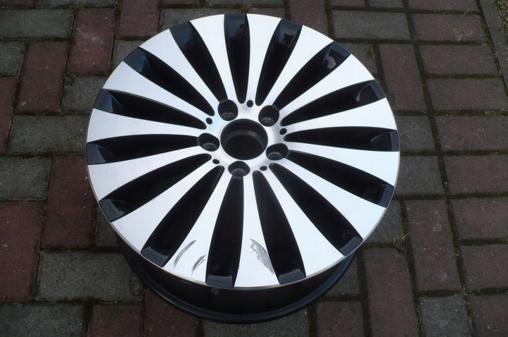 1x Alufelge 18 Zoll 9.0" 5x112 53ET Glanz Schwarz A2134014800 Mercedes-Benz FEL9958621630ao