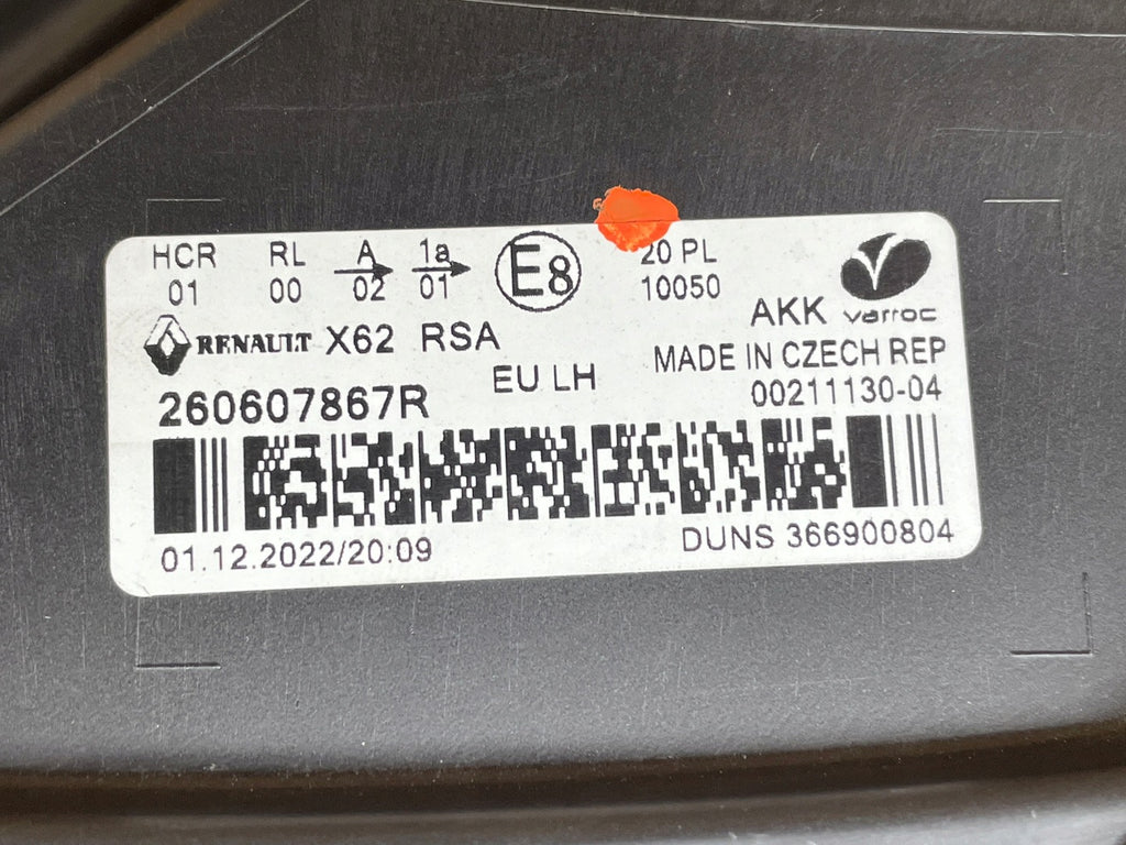 Frontscheinwerfer Renault Master 260607867R Links Scheinwerfer Headlight SCH4802654657hn
