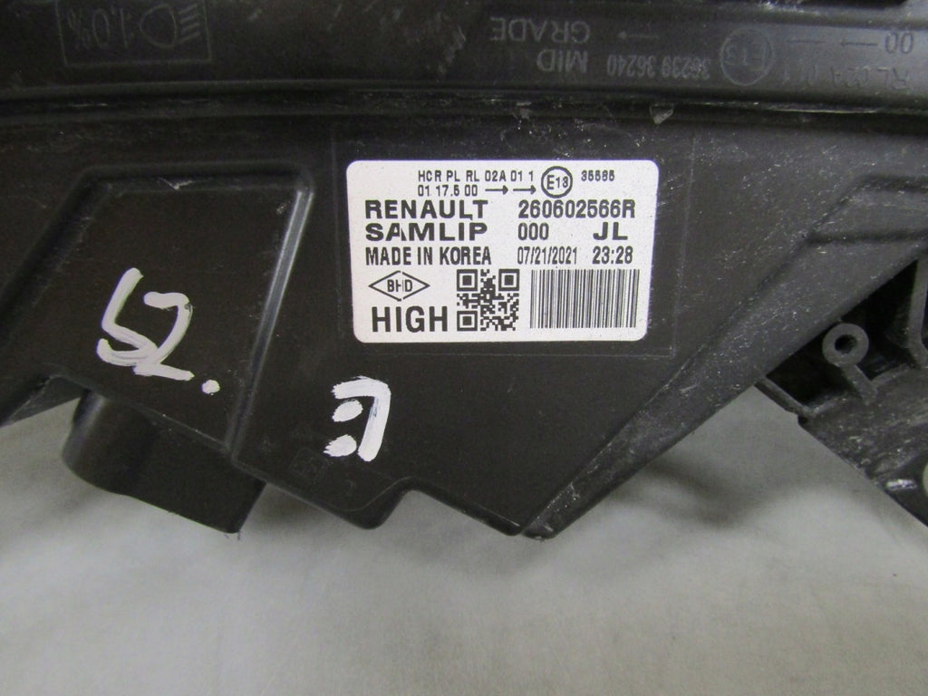 Frontscheinwerfer Renault Arkana 260602566R S1922 LED Links Headlight SCH4188261983cp