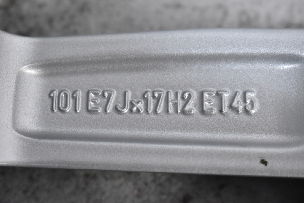 1x Alufelge 17 Zoll 7.0" 5x114.3 45ET Glanz Silber PW457-05001 Toyota Avensis FEL6634118117gp