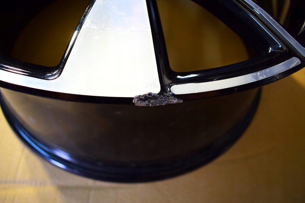 1x Alufelge 19 Zoll 8.0" 5x108 50ET Glanz Schwarz 31680895 Polestar 1 S60 V60