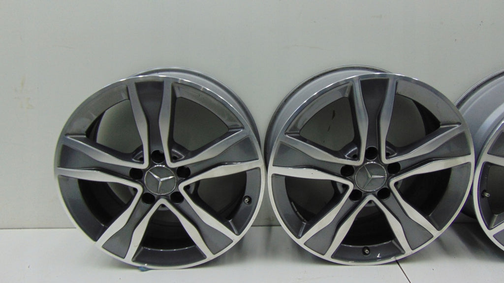 4x Alufelge 17 Zoll 7.0" 5x112 48 5ET A2054010800 Mercedes-Benz A205 Rim Wheel FEL9599041929rp