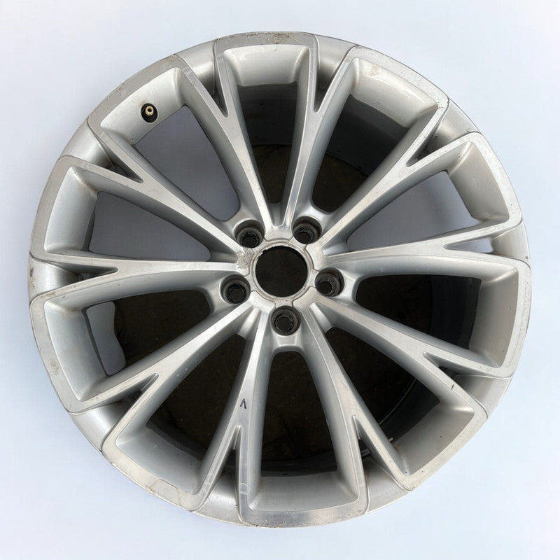 1x Alufelge 19 Zoll 9.0" 5x112 33ET Glanz Silber 4H0601025G Audi Rim Wheel