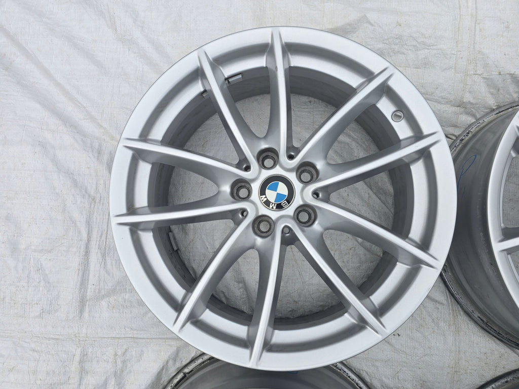 4x Alufelge 18 Zoll 7.0" 5x112 22ET Glanz Silber 6880047 BMW G02 Rim Wheel FEL8269564745oy
