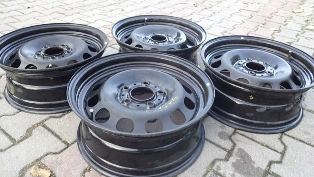 4x Alufelge 16 Zoll 6.5" 5x120 42ET Glanz Schwarz 6777783 BMW 4 Rim Wheel