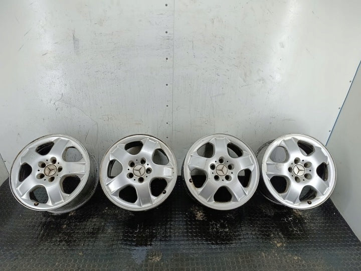 4x Alufelge 17 Zoll 8.0" 5x112 A1634013202 Mercedes-Benz W163 Rim Wheel FEL9199152780pa