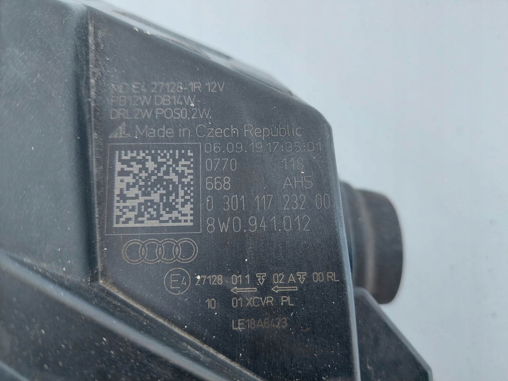 Frontscheinwerfer Audi A4 B9 8W0941012 Full LED Rechts Scheinwerfer Headlight