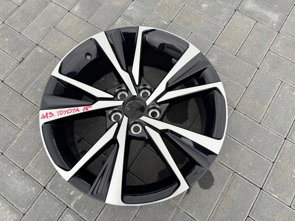 1x Alufelge 18 Zoll 7.0" 5x112 35ET Glanz CMS1351-11 Toyota Chr C-Hr Rim Wheel FEL9325100389ui