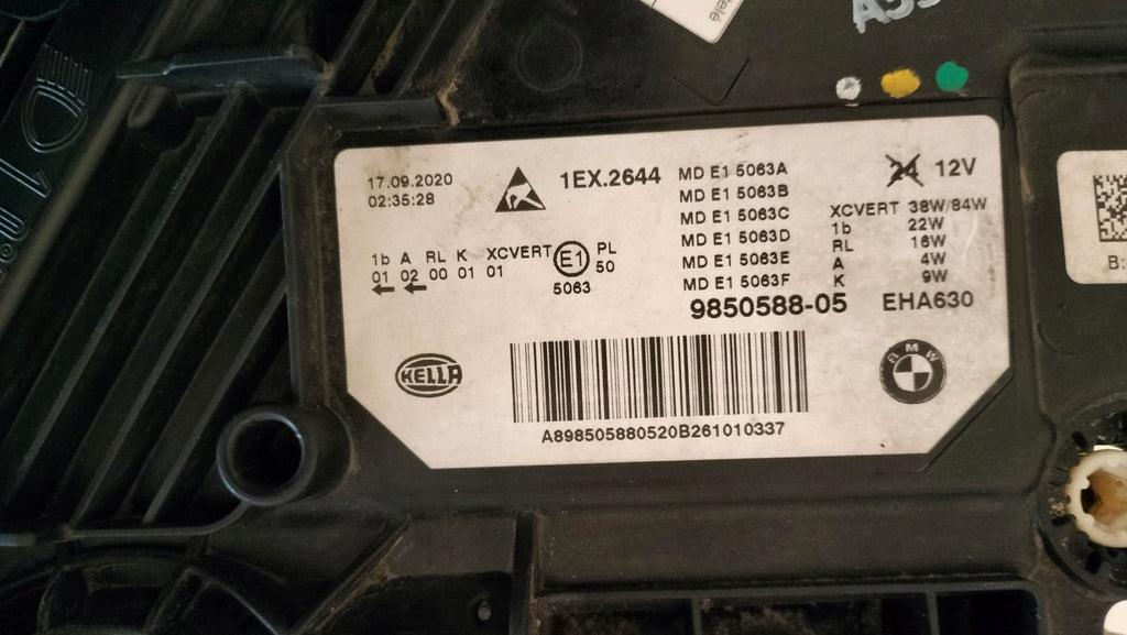 Frontscheinwerfer BMW 5 G31 G30 9850588-05 Laser Rechts Scheinwerfer Headlight SCH5781107035lt