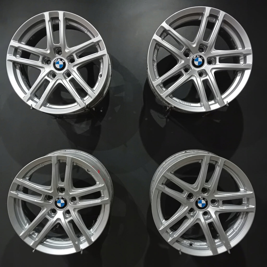 4x Alufelge 16 Zoll 6.5" 5x112 22ET Silber BMW 3 G21 G20 Rim Wheel FEL9438299429lf