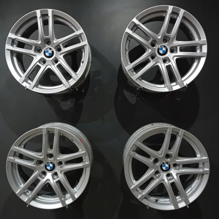 4x Alufelge 16 Zoll 6.5" 5x112 22ET Silber BMW 3 G21 G20 Rim Wheel FEL9438299429lf