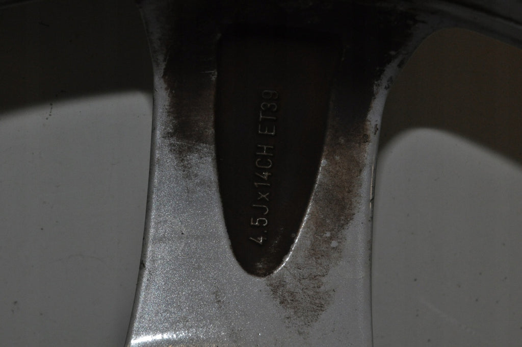 1x Alufelge 14 Zoll 4.5" 4x100 PZ406-98674 Toyota Aygo Rim Wheel