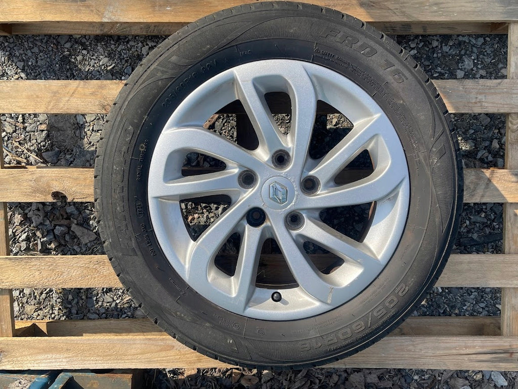4x Alufelge 16 Zoll 7.0" 5x114.3 47ET 403004042R Renault Megane III Fluence FEL1930236395gh