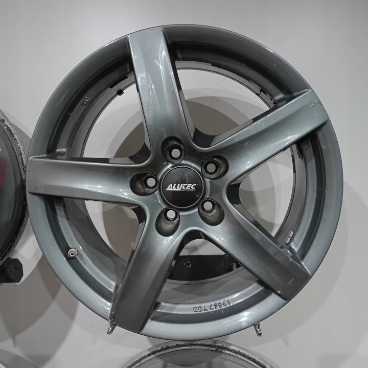 4x Alufelge 18 Zoll 8.0" 5x112 52ET Glanz KBA47961 Mercedes-Benz Gle W166 FEL4832061200ip