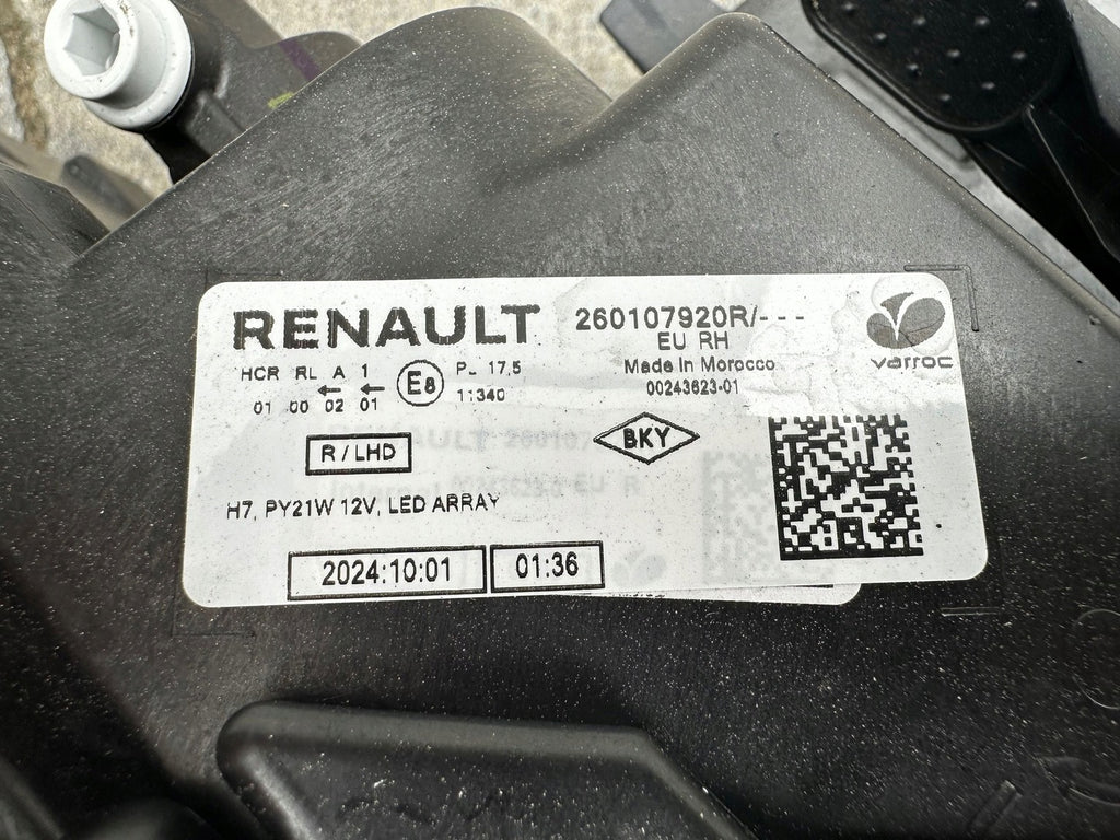 Frontscheinwerfer Dacia Sandero Jogger 260107920R Rechts Scheinwerfer Headlight SCH8516487390pg